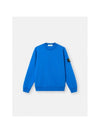 STONE ISLAND コットンフリースレギュラーフィットクルーネックL1S15 156726574 [P]