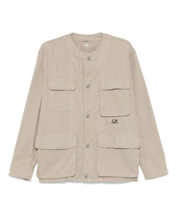 CP COMPANY アーマード ストレッチ サテン カラーなし オーバーシャツ 152204302 [P]