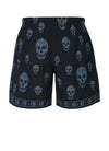 ALEXANDER MCQUEEN Schwarz Skull Print Schwimmshorts 156797021 [P]