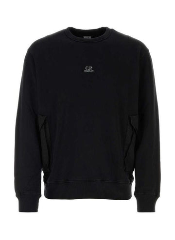 CP Company Cotton Fleece Mixed Pocket Sweatshirt 152203987 [P]