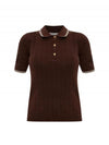 Moncler Cotton Polo Shirt with Diamond Logo Pattern 156730176 [P]