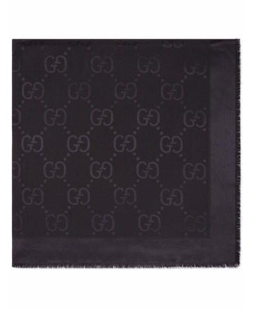 Gucci Silk Wool Shawl 663671 3GC43 1000 152203571 [P]