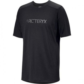 ARC TERYX Merino-Wool T-Shirt mit Logo für Herren ATPSM07733/BLK 155587281 [P]