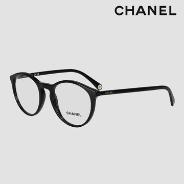CHANEL パンタス フレーム メガネ CH3413 A75231 C501 ブラック 135658244 [P]