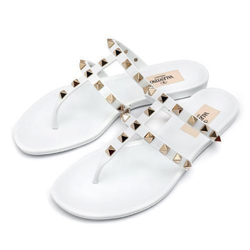 Valentino PVC Rockstud Women’s Flat Flip Flops 30393767 [P]