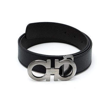 Salvatore Ferragamo Double Gancini Reversible Belt 28655330 [P]