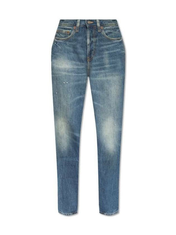 SAINT LAURENT Authentische Slim Fit Jeans 739003 YV970 5017 133033008 [P]