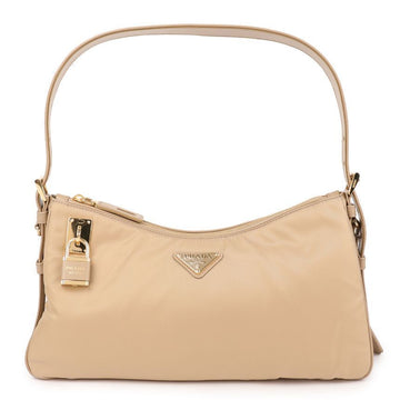 Prada Large Re-Nylon Leather Shoulder Bag 147449487 [P]
