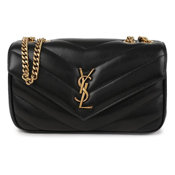 SAINT LAURENT ラムスキン ルル スモールバッグ 801437-AAEAX-1000 148993326 [P]