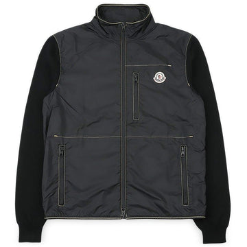 MONCLER Männliches gestepptes Mischfleece-Jacke 154422343 [P]