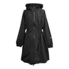 Burberry Women's Long Hooded Jacket 81136531 Black 154661486 [P]