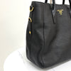 Prada Vittello Daino Tote Bag & Shoulder Bag Black (BN2537) 159461429 [P]
