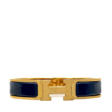 Hermes Click H Yellow Gold PM Navy 159465938 [P]