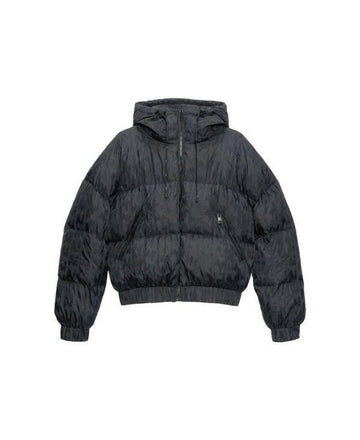MSGM Nylon Jacquard Down Jacket 151062109 [P]