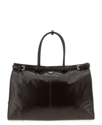 Prada Leather Tote Bag 151072781 [P]