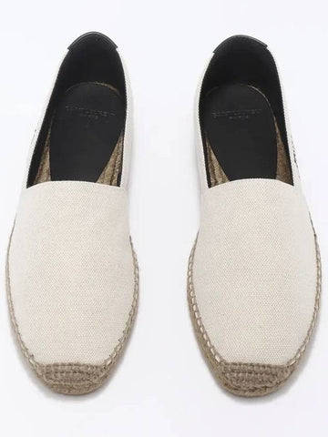 Saint Laurent Embroidered Logo Espadrille 605951 1P210 9380 151103153 [P]