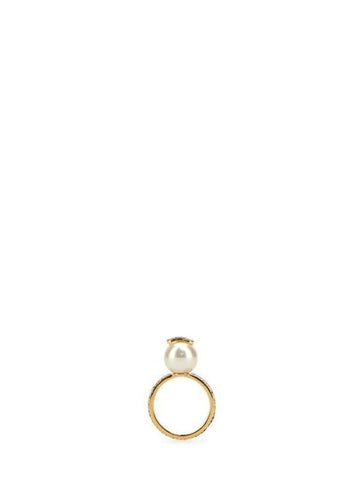 VALENTINO V-Logo Perlen-Kristallring 151103782 [P]