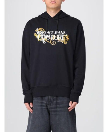 Versace Logo Print Baroque Hoodie 78GAIC05CF00C G89 151104045 [P]
