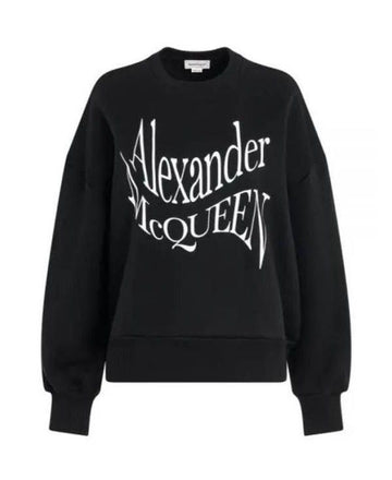 ALEXANDER MCQUEEN Logo Sweatshirt 781418 QZALW 0901 152200326 [P]