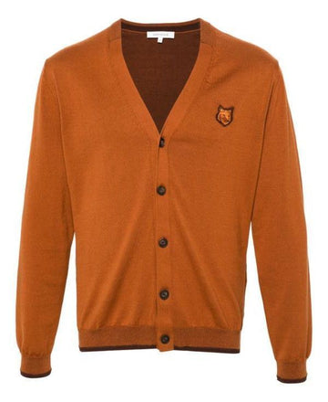 Maison Kitsune Bold Fox Head Patch Regular Cardigan 152200838 [P]