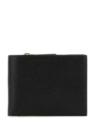 THOM BROWNE タブ ペブル グレイン ジッパー コインポケット 二つ折り 財布 MAW146A 00198 001 152200979 [P]