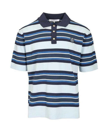 Maison Kitsune Bold Fox Head Patch Fine Gauge Striped 152201166 [P]