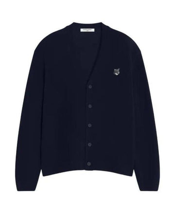 Maison Kitsune Fox Head LAMBSWOOL Comfort Cardigan 152201244 [P]
