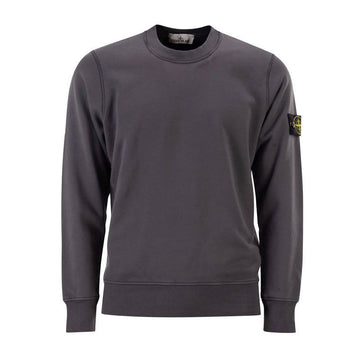STONE ISLAND Organic Cotton Sweatshirt Crew Neck Lead Gray L2S156100060 S0051 V0062 159467556 [P]