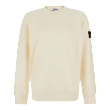 STONE ISLAND Organischer Baumwoll-Sweatshirt in Ivory L2S156100060 S0051 V0093 159467557 [P]