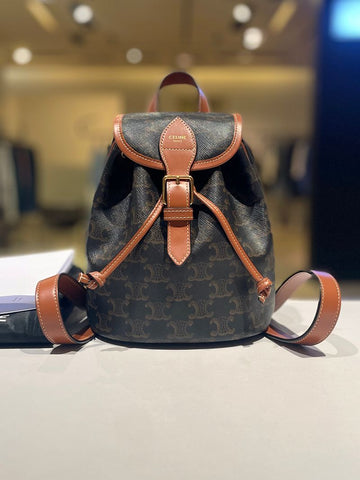 Celine Triomphe Mini Full Coat Backpack 197662CAS 159467664 [P]