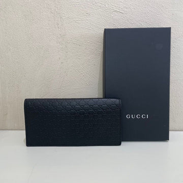 Gucci Micro GG Sima Leather Long Wallet 159467701 [P]