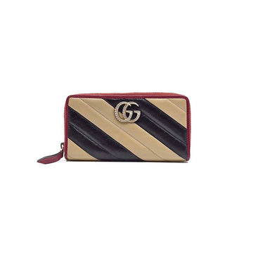 Gucci GG Marmont Matelassé Long Wallet (573810) L746460 159467826 [P]