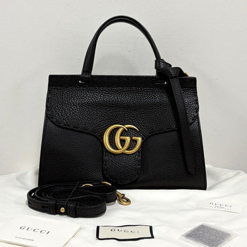 GUCCI Mini Top-Handle Tote Bag & Shoulder Bag Schwarz (442622) 159468172 [P]