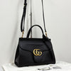 Gucci Mini Top Handle Tote Bag & Shoulder Bag Black (442622) 159468172 [P]