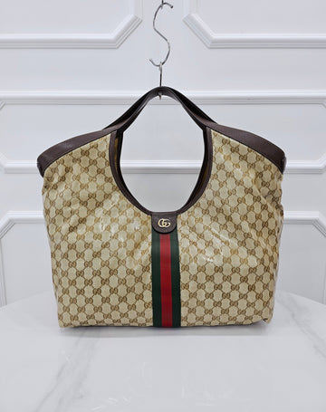 Gucci Gilio Tote Bag Sand Brown Large 853971 159470973 [P]