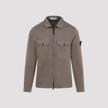 Stone Island Garment Dyed Cotton Satin Stretch 811512808 V0075 152201587 [P]