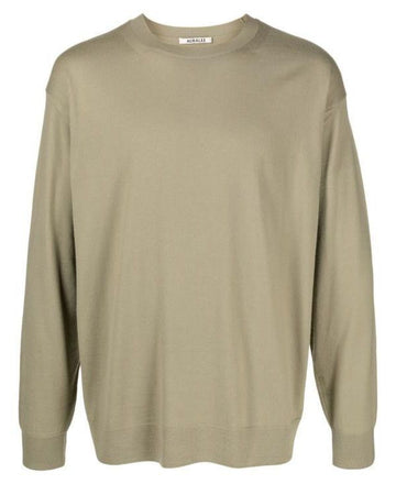 Auralee Super High Gauge Wool Knit PO A23AP01PD KHAKIBEIGE 152201760 [P]