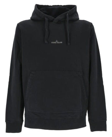 Stone Island Cotton Fleece Hoodie With One Print 811566283 V0020 152201862 [P]