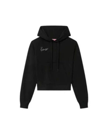 Kenzo Star Tiger Crop Hooded T-Shirt 152201940 [P]