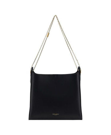 Saint Laurent Flat Chain Shoulder Bag 804483 AADQH 1000 152202786 [P]