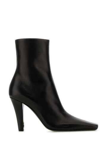 Saint Laurent Smooth Leather Boots 806674 AADGZ 1000 152202808 [P]