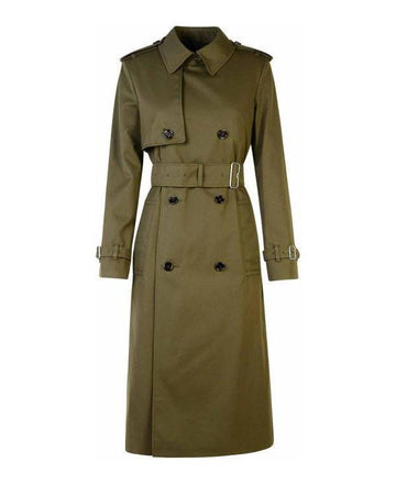 Burberry Long Cotton Blend Trench Coat 8093046 152202878 [P]