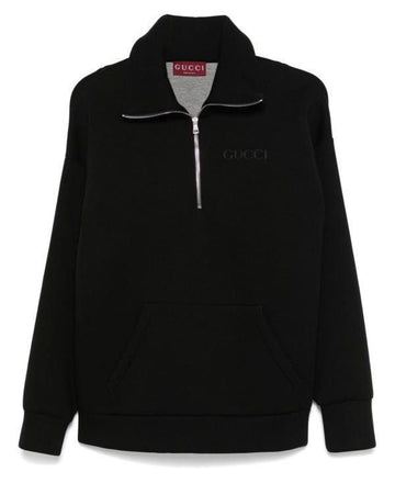 Gucci Half Zip Sweatshirt 152203227 [P]