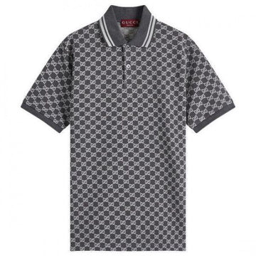 Gucci Cotton Lamé Jacquard Polo Shirt 815514 XJG5P 1165 152203337 [P]