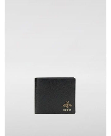 GUCCI ハチのロゴパッチレザー二つ折り財布 152203353 [P]