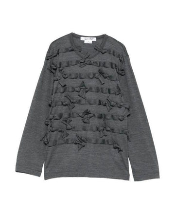 COMME DES GARCONS Wolljersey T-Shirt T014 W25 1 152203580 [P]