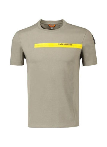 Parajumpers Tape T-shirt Logo Print Short Sleeve PMTSIT01 225 152204466 [P]