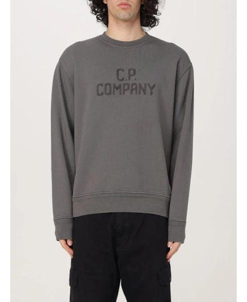 CP COMPANY Baumwolle Diagonal Fleece Resist Crewneck 18CMSS123A 110044R 935 152204541 [P]