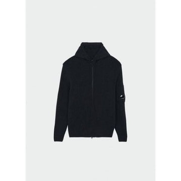 CP Company Fleece Knit Hooded Full Zip Sweater 152205142 [P]