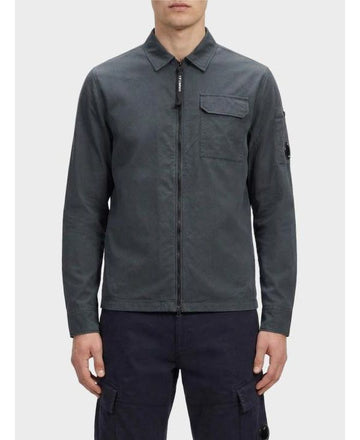 CP Company Gaberbin Lens Overshirt Organic Zipper 152205963 [P]